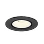 Kruhová - LA 1009419 NUMINOS® GIMBLE S Stropní vestavné svítidlo, 4000 K, 40°, IP20, kulaté, černé / bílé - BIG WHITE (SLV) - foto 4