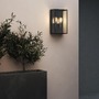 Nástěnná - AST 1183027 Venkovní nástěnné svítidlo Messina Twin 2x12W E27 černá - ASTRO Lighting - foto 4