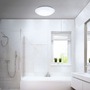 Kruhová - BRILO 3362-116 LED stropní svítidlo s čidlem, pr. 38 cm, 22 W, bílé - BRILO - foto 4