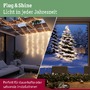Dekorační - P 94641 Plug &amp; Shine LED světelný řetěz Yuna teplá bílá 12,4m IP44 2,5W černá - PAULMANN - foto 4