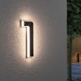Nástěnná - P 79842 Venkovní solární domovní číslo 1 IP44 3000K 0,2W nabíjecí baterie výměnná - PAULMANN - foto 4