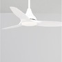 Ventilátory - NV 5267301 Stropní ventilátor se světlem SAMOA tělo z oceli matná bílá a sklo 3ABS LED 18W 3000K - NOVA LUCE - foto 4