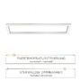 Hranatá - PN 6023-95 PURE-LINES LED stropní svítidlo 110x30 cm 2700-5000K hliník - PAUL NEUHAUS - foto 4