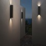 Nástěnná - AST 1428013 Venkovní nástěnné svítidlo Ava 400 2x6W GU10 černá - ASTRO Lighting - foto 4