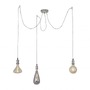 Vícečetná - LD 13571-55 DIY Závěsné svítidlo, ocel, 3-ramenné, moderní retro - LEUCHTEN DIREKT / JUST LIGHT - foto 4