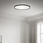 Kruhová - BRILO 7157-415 Slim svítidlo LED panel, pr. 42 cm, 22 W, černá - BRILO - foto 4