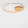 Kruhová - NV 9348071 Stropní svítidlo FULINE plátkové zlato hliník a akryl LED 32W 230V 3000K IP20 stmívatelné - NOVA LUCE - foto 4
