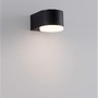 Nástěnná - NV 9200201 Venkovní nástěnné svítidlo NUS černý hliník a akrylový difuzor LED 4W 3000K 100-240V 120st. IP54 světlo dolů - NOVA LUCE - foto 4