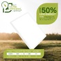 Hranatá - BRILO 7549016 Tava A LED stropní svítidlo, energetická třída A, přímé a nepřímé osvětlení, 50.000h životnost, 42x42 cm, bílé - BRILO - foto 4