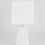 Stolní lampy dekorační - NV 9577162 Stolní lampa ZERO bílá sádra a bílé stínidlo E14 1x5W 230V IP20 bez žárovky - NOVA LUCE - foto 4