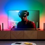 Stolní lampy dekorační - PH 8719514865211 WiZ Bar LED pásek stmívatelný, 2700-5500K, RGB, 30cm, nastavitelná barava světla, černá (2ks) - PHILIPS - foto 4