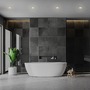Kruhová - BRILO 7999-044 LED vestavná svítidla, pr.9 cm, 4x LED, 4,9 W, 480 lm, matný chrom - BRILONER - foto 4