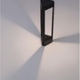 Sloupková - NV 9756500 Venkovní sloupkové svítidlo PAX černý hliník LED 9W 3000K 100-240V 108st. IP54 - NOVA LUCE - foto 4