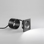 Zapuštěná - FAN INC-ONYX-Q1 NERO Zápustné venkovní svítidlo LED Onyx, černé, hliník, 2 W, 420 lm, 4000 K, IP54, 8 x 8 x 4 cm - FANEUROPE - foto 4