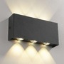 Nepřímé osvětlení - LD 16488-13 LED nástěnné svítidlo antracit Smarthome dálkový ovladač stmívatelné s aplikací Tuya RGB/2700-5000K - JUST LIGHT - foto 4