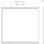 Pro LED panely - IMPR 930664 Deko-Light přisazený rám pro 595x595mm Panel - foto 4