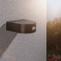 Nástěnná - P 94570 Solární LED venkovní nástěnné svítidlo solární Eileen pohybové čidlo IP44 3000K černá - PAULMANN - foto 4