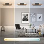 Hranatá - BRI 3769015 CCT stropní svítidlo, 84 cm, 50W, 5000lm, černá - BRILONER - foto 4