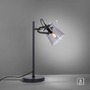 Stolní lampy dekorační - LD 15284-18 TINULA LED 1 ramenná stolní lampička černá se šňurovým vypínačem - LEUCHTEN DIREKT / JUST LIGHT - foto 4