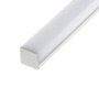 Přisazené profily - LED profil N14 - nástěnný stříbrný - foto 4