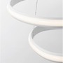 Kruhová - NV 9357061 Závěsné svítidlo ARIES bílý hliník a akryl LED 48W 230V 3000K IP20 stmívatelné - NOVA LUCE - foto 4
