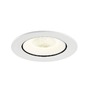 Kruhová - LA 1009749 NUMINOS® GIMBLE L Stropní vestavné svítidlo, 4000 K, 20°, IP20, kulaté, bílé - BIG WHITE (SLV) - foto 4