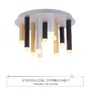 Kruhová - PN 6527-95 PURE-GEMIN LED stropní svítidlo v puristickém designu z kartáčovaného hliníku s funkcí stmívání SimplyDim 3000K - PAUL NEUHAUS - foto 4