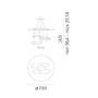 Dekorativní - AR 1477110A Mercury Mini závěsné LED 3000K - ARTEMIDE - foto 4