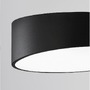 Kruhová - NV 9111261 Stropní svítidlo MAGGIO černý hliník matný bílý akrylový difuzor LED 30W 230V 3000K IP20 - NOVA LUCE - foto 4