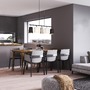 Podélná - BRILO 4009-055 Závěsné svítidlo, 96 cm, max. 40 W, černá-bílá-šedá - BRILO - foto 4