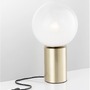Stolní lampy dekorační - NV 9028842 Stolní lampa JIAN mosazný zlatý kov a bílé sklo s přechody E27 1x12W 230V IP20 bez žárovky - NOVA LUCE - foto 4