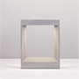 Sloupková - NV 9540217 Venkovní sloupkové svítidlo CAIRO šedý beton skleněný difuzor LED 8W 3000K 120-230V IP65 - NOVA LUCE - foto 4
