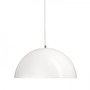 Polokoule - RED R11707 MONROE 40 závěsná lesklá bílá/bílá  230V E27 42W - RED - DESIGN RENDL - foto 4