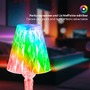Na stůl - BRILO 7464010 LED nabíjecí stolní lampa, 25,5 cm, 2,3W, 65lm transparentní - BRILONER - foto 4