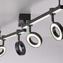 Bodová - LD 12076-18 LED stropní svítidlo Smarthome černá stmívatelné dálkový ovladač s aplikací Tuya RGB/2700-5000K - JUST LIGHT - foto 4