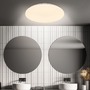 Kruhová - BRILO 3828016 Walk LED stropní svítidlo IP54, 3m dosah čidla, pohybové čidlo, bílé - BRILO - foto 4