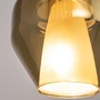 Kónická - M MOD271PL-01B4 Závěsné svítidlo Duality E27 60W černý kov kouřové sklo - MAYTONI - foto 4