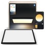 Hranatá - PH 8720169329010 Hue Aurelle přisazený LED panel SQ XL (čtverec) 60x60cm, černá, 2200-6500K - PHILIPS - foto 4