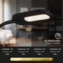 S ramenem - BRI 2177015 Nástěnné svítidlo, 52 cm, 6W, 650lm, černá - BRILONER - foto 4
