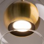 Koule - M MOD227PL-01BS Závěsné svítidlo Ros GU10 40W mosaz kov sklo - MAYTONI - foto 4