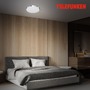 Kruhová - TF 318408TF TELEFUNKEN LED stropní svítidlo s čidlem, pr. 29 cm, 16 W, bílé-chrom - BRILONER - foto 4