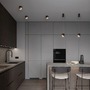 Válec - RED R14219 JUNIPER závěsná stahovatelná černá/zlatá  230V LED 15W 30°  3000K - RED - DESIGN RENDL - foto 4