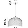 Polokoule - NV 9555803 Závěsné svítidlo LYRON matný černý kov přírodní dřevo E27 1x12W 230V IP20 bez žárovky - NOVA LUCE - foto 4