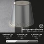 Na stůl - BRILO 7438-014 LED nabíjecí stolní lampa 38 cm 2,6W 280lm chrom - BRILO - foto 4