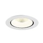 Kruhová - LA 1009910 NUMINOS® GIMBLE XL Stropní vestavné svítidlo, 4000 K, 20°, bílá - BIG WHITE (SLV) - foto 4