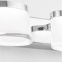 K zrcadlu - NV 9122331 Nástěnné svítidlo nad zrcadlo SABIA chrom hliník a akryl LED 15W 220-240V 3000K IP44 - NOVA LUCE - foto 4