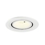 Kruhová - LA 1009425 NUMINOS® GIMBLE S Stropní vestavné svítidlo, 4000 K, 20°, IP20, kulaté, bílé - BIG WHITE (SLV) - foto 4