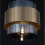Válec - NV 9236362 Závěsné svítidlo SIANNA kouřové sklo mosazný zlatý kov E27 1x12W 230V IP20 bez žárovky - NOVA LUCE - foto 4