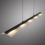 Podélná - LD 12288-18 NELE LED závěsné svítidlo černé Comfor Lift nastavitelná výška krokově stmívatelné 3000K - JUST LIGHT - foto 4