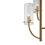 Dekorativní - M MOD223PL-03BS Závěsné svítidlo Arco 3x40W mosaz sklo designové - MAYTONI - foto 4